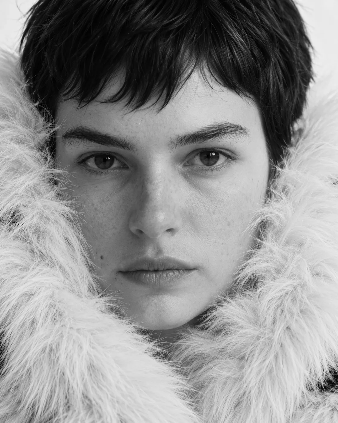 AI-generated fashion, studio